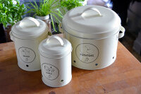 ESSCHERT DESIGN Vorratsdose für Kartoffeln, creme