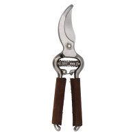 ESSCHERT DESIGN Obst- & Blumenschere mit Ledergriff