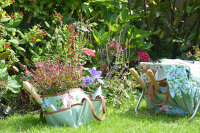 ESSCHERT DESIGN Faltbarer Gartengerätehocker "Rosen"