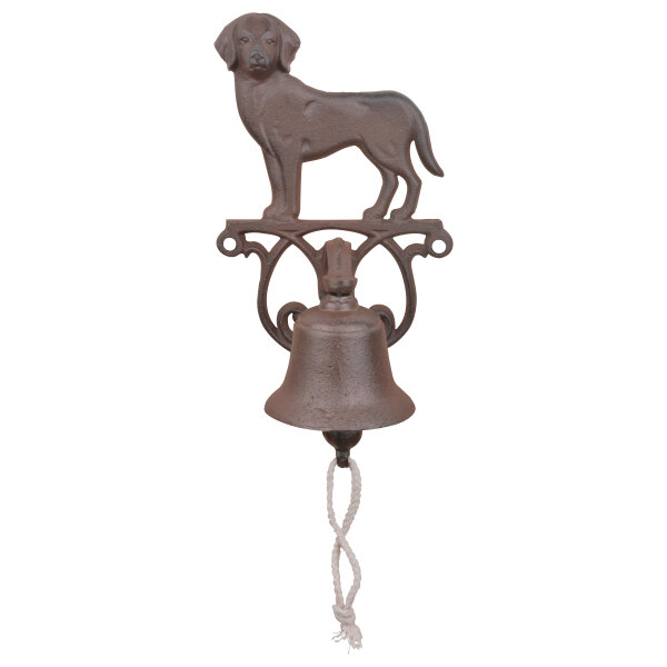 ESSCHERT DESIGN Türglocke "Hund" aus Gusseisen