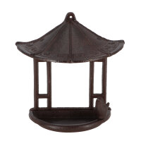 ESSCHERT DESIGN Vogelfutterhaus aus Gusseisen für...
