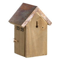ESSCHERT DESIGN Nistkasten für Zaunkönige mit Kupferdach