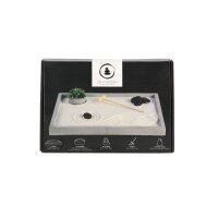 ESSCHERT DESIGN Japanischer Mini-Zen-Garten, rechteckig