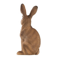 ESSCHERT DESIGN Deko - Figur Sitzender Hase, braun