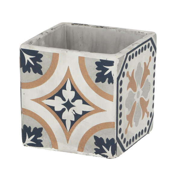 ESSCHERT DESIGN Blumentopf "Portugisische Kacheln", S