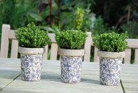 ESSCHERT DESIGN Blumentopf "Aged Ceramic"