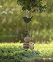 ESSCHERT DESIGN Futterfeder für Meisenknödel