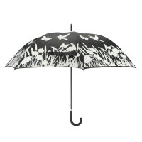 ESSCHERT DESIGN Farbverändernder Regenschirm "Vögel"