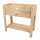 ESSCHERT DESIGN Hochbeet aus Fichtenholz mit Ablage, S, natur