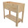ESSCHERT DESIGN Hochbeet aus Fichtenholz mit Ablage, S, natur