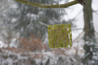 ESSCHERT DESIGN Fettblockhalter hängend "Zilpzalp"