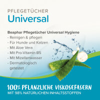 BEAPHAR Pflegetücher Universal Hygiene, 30 Stk.