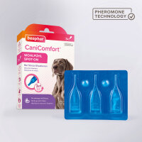 BEAPHAR CaniComfort® Wohlfühl Spot-On für Hunde, 3 x 1 ml