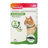 BEAPHAR Zecken- und Flohschutz Halsband für Katzen,...