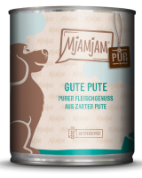 Hunde - Nassfutter MJAMJAM Dog Adult Pute pur
