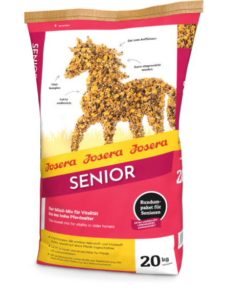 Pferde - Ergänzungsfutter JOSERA Senior, 20 kg