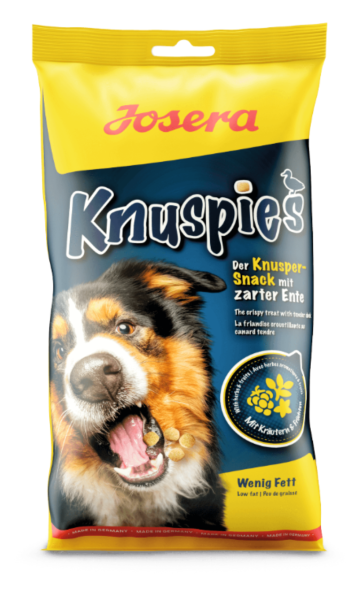 Hunde - Leckerli JOSERA Knuspies mit Ente, 150 g
