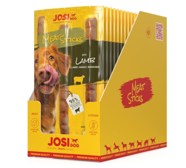 Hunde - Snack JOSERA JosiDog Meat Sticks Lamb, 33 g