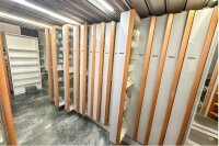 Schienenregalanlage / Apothekerschrank 390x390x230 cm