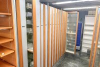 Schienenregalanlage / Apothekerschrank 390x390x230 cm