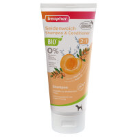 BEAPHAR Bio Hunde-Shampoo Seidenweich 2 in 1, 200 ml