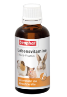 BEAPHAR Lebensvitamine für Kleinsäuger, 50 ml