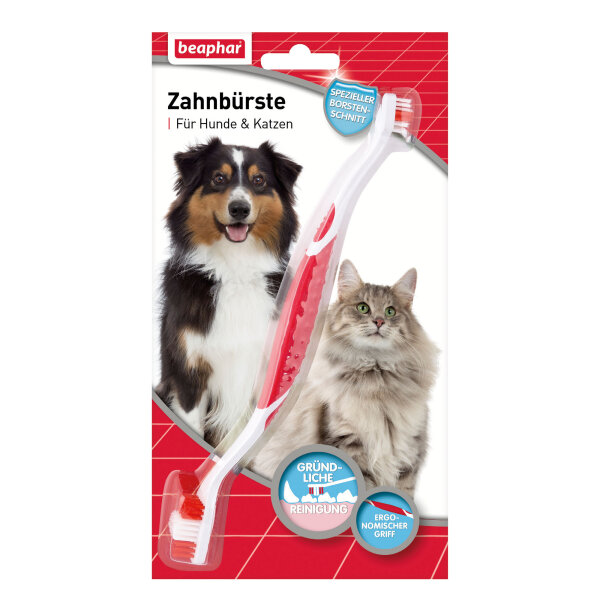 BEAPHAR Zahnbürste für Hunde & Katzen