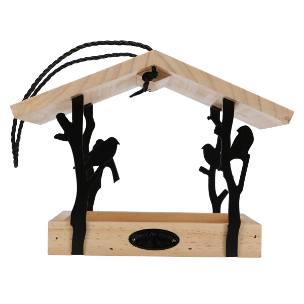 ESSCHERT DESIGN Futterhaus hängend "Zilpzalp"