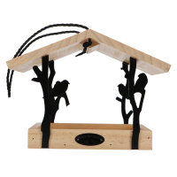 ESSCHERT DESIGN Futterhaus hängend "Zilpzalp"