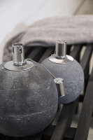 ESSCHERT DESIGN Öllampe "Beton"