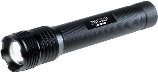 HEYCO TASCHENLAMPE  10W LED M.GURT, SCHW.