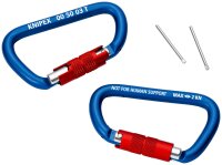 KNIPEX TT Materialkarabiner  2 Stück