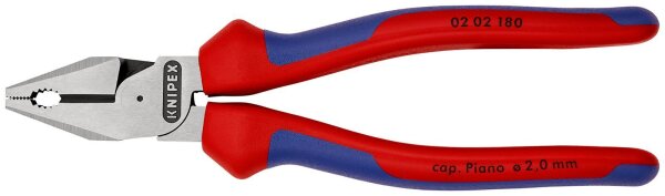 KNIPEX 02 02 180 Kraft-Kombizange 180 mm