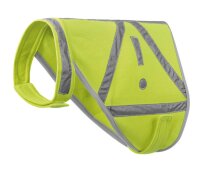 HUNTER Hunde-Warnweste, reflektierend, gelb, M, Hals:...