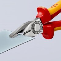 KNIPEX Kombizange mit Befestigungsöse 180 mm