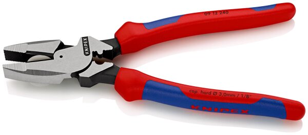 KNIPEX 09 12 240 Kraft-Kombizange "Linemans Pliers“