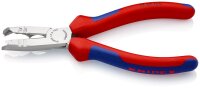 KNIPEX Abmantelungszange schwarz atramentiert 165 mm