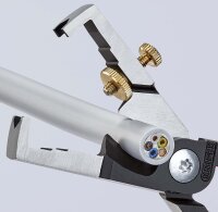 KNIPEX Kabelschere mit Abisolierfunktion
