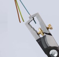 KNIPEX Kabelschere mit Abisolierfunktion