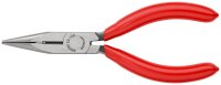 KNIPEX 25 01 140 Flachrundzange mit Schneide 140 mm