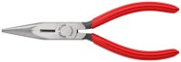 KNIPEX 25 01 160 Flachrundzange mit Schneide 160 mm