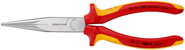 KNIPEX Flachrundzange mit Schneide 200 mm