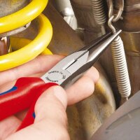 KNIPEX Flachrundzange mit Schneide 200 mm