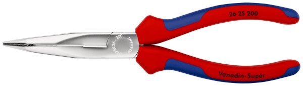 KNIPEX Flachrundzange mit Schneide 200 mm