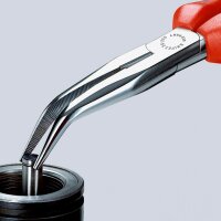 KNIPEX Flachrundzange mit Schneide 200 mm