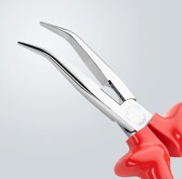 KNIPEX Flachrundzange mit Schneide 200 mm