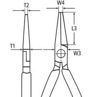 KNIPEX Langbeckzange 160 mm