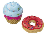 NOBBY Plüsch "Dessert" mit Catnip, 8 + 9 cm