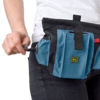 HUNTER Gürteltasche Bugrino Profi M, blau/schwarz 22 x 18,5 cm