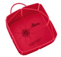 HUNTER Silikon Falt-Reisenapf List, rot, 590 ml
